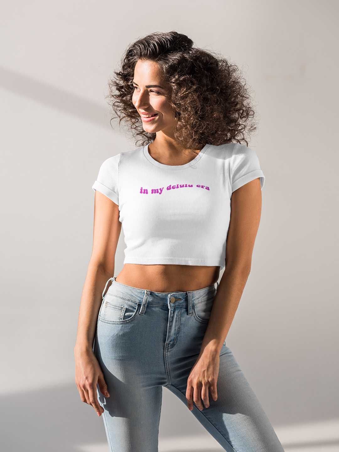 In My Delulu Era Graphic Baby Tee