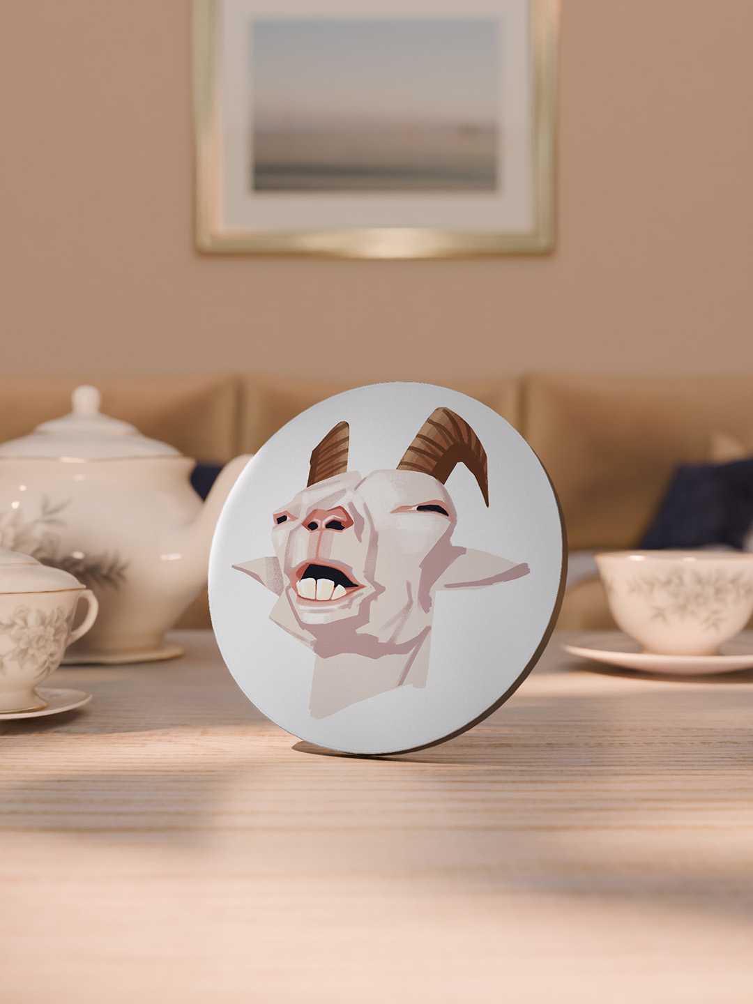 Anime Illustrations Graphic Coasters - Pack of 6