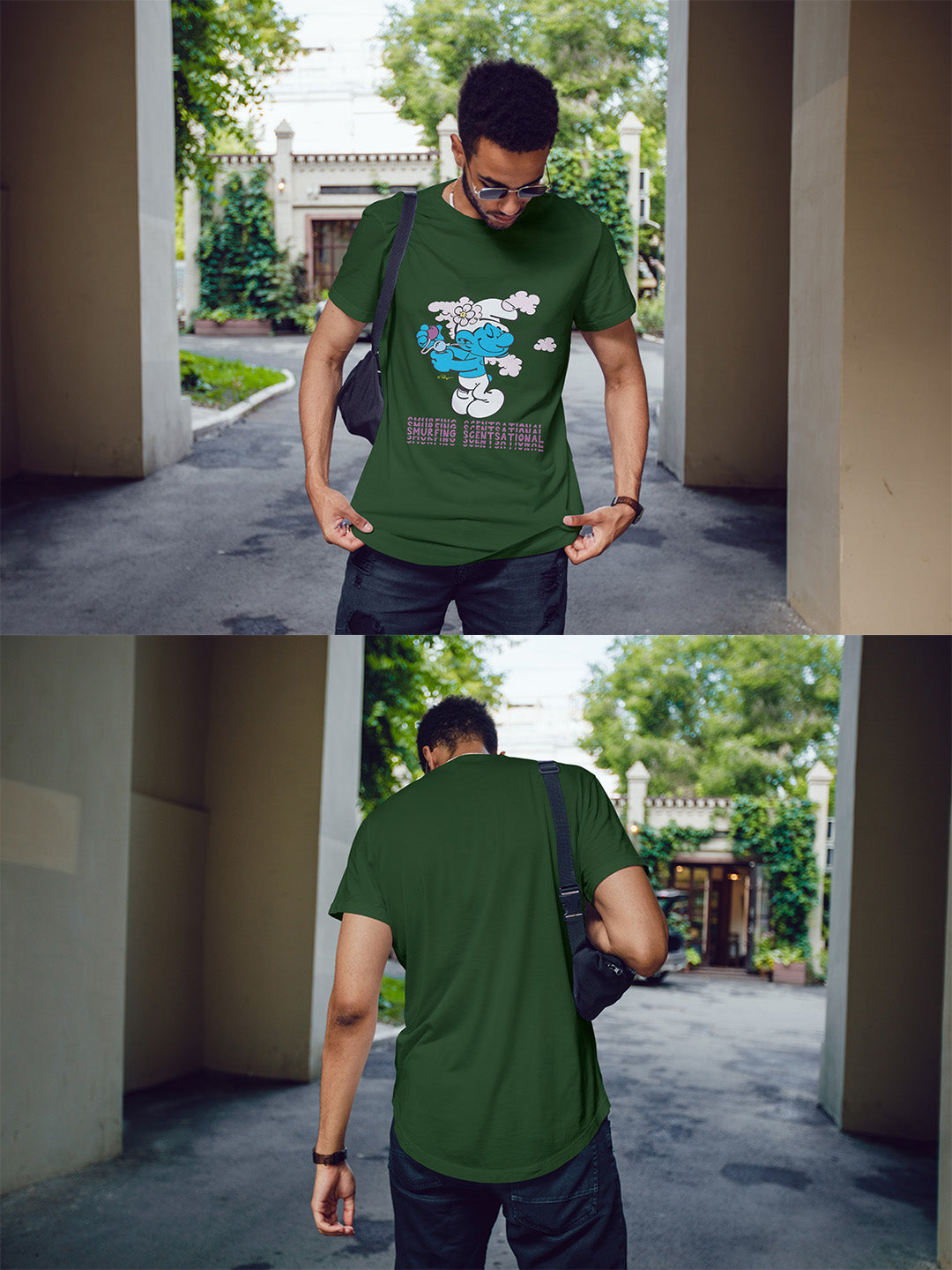 Scentsational Smurfs Regular Graphic Tee