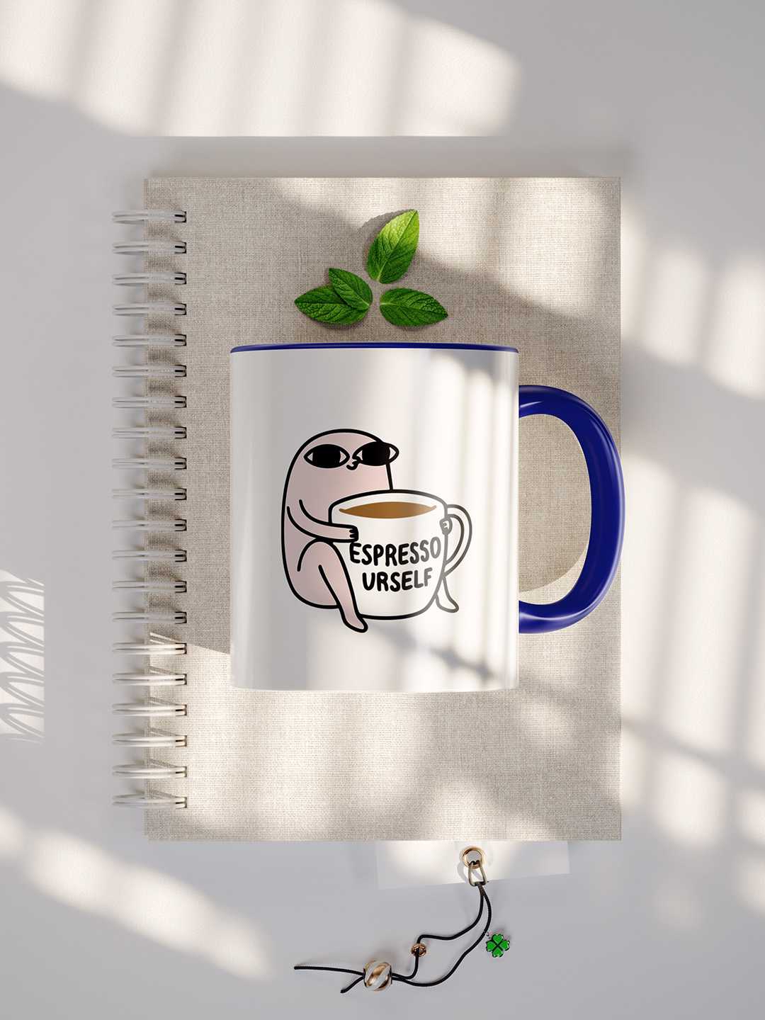Espresso Urself Graphic Printed Ceramic Mug