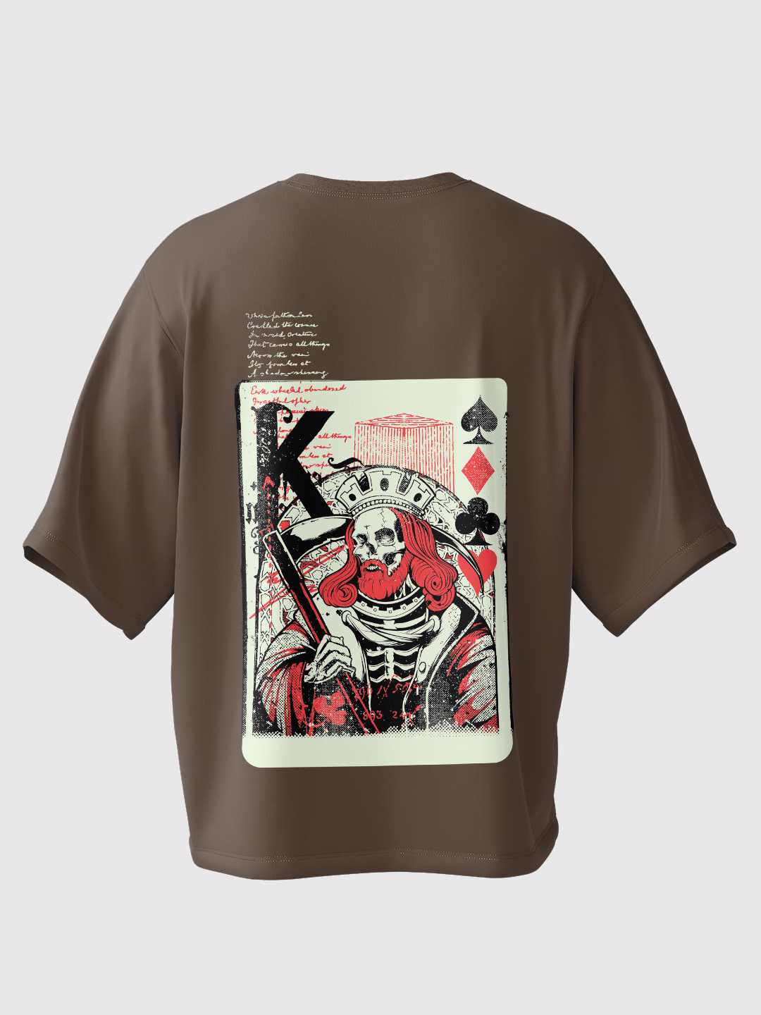 King of Spade Oversized Tee
