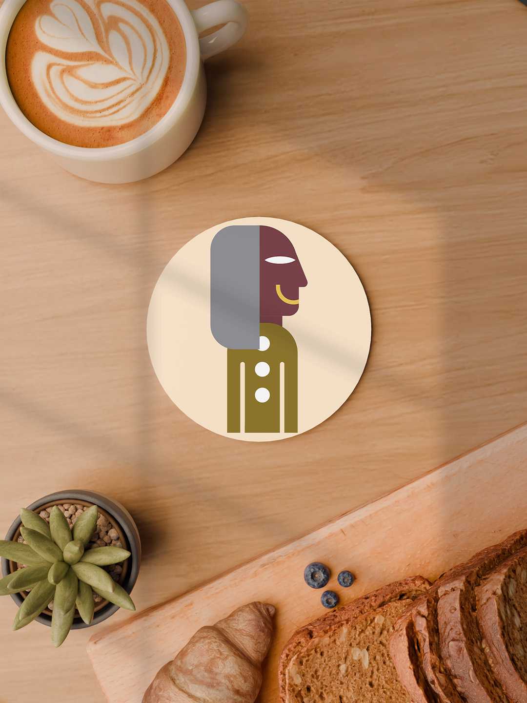 The Quirky Squad Graphic Coasters - Pack of 6