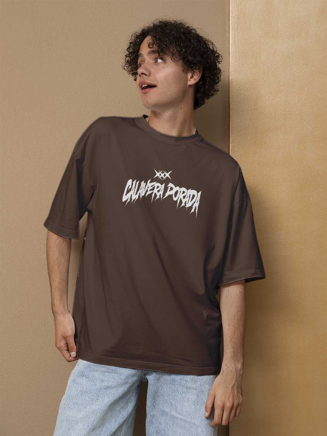 Calavera Dorada Oversized Tee