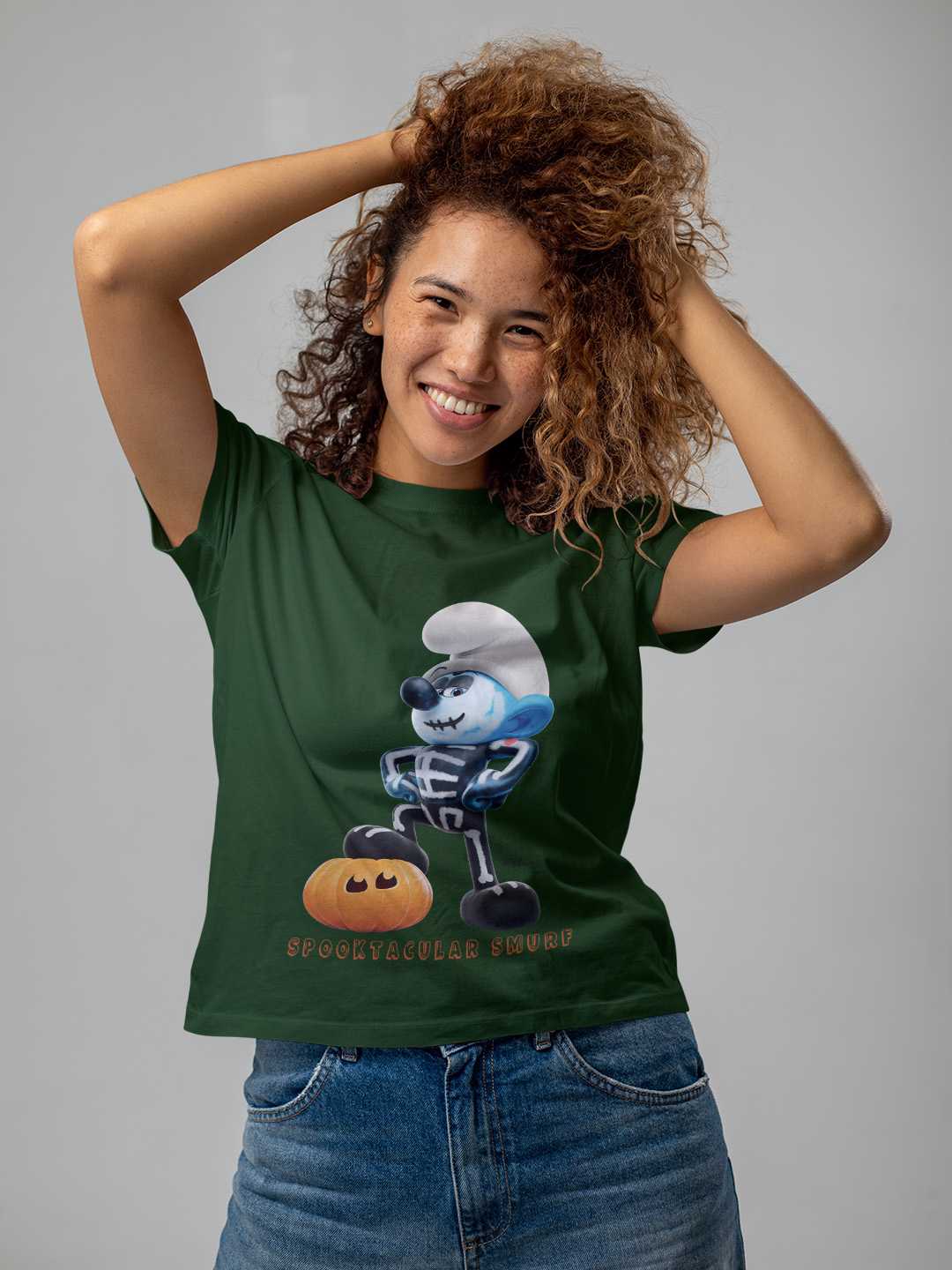 Spooktacular Smurf Regular Graphic Tee