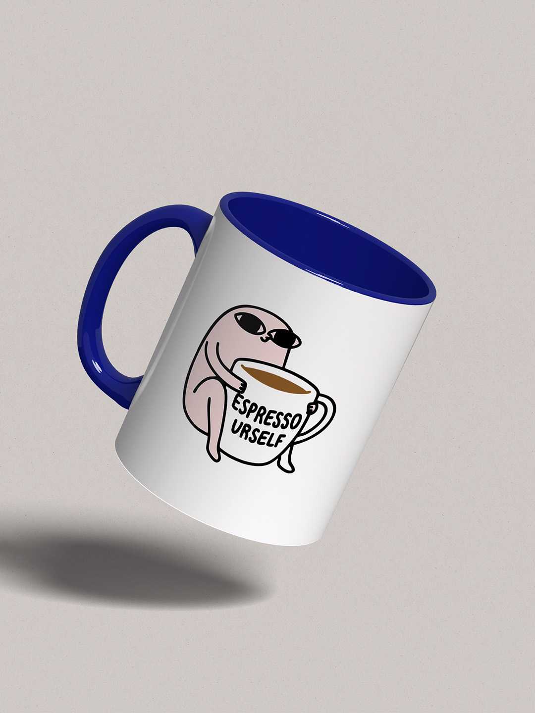 Espresso Urself Graphic Printed Ceramic Mug