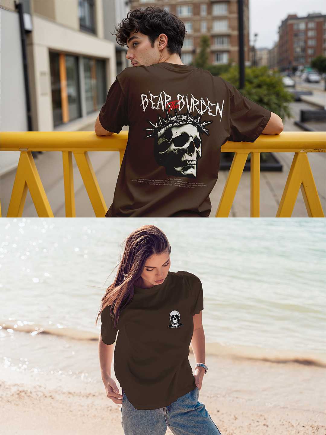 Bear Burden Oversized Tee