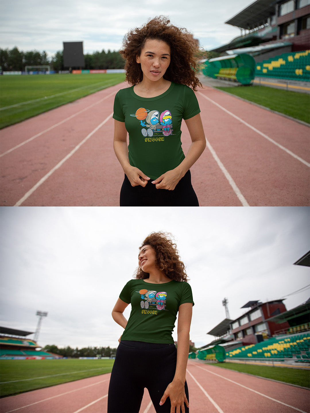 Swooosh Smurf Regular Graphic Tee