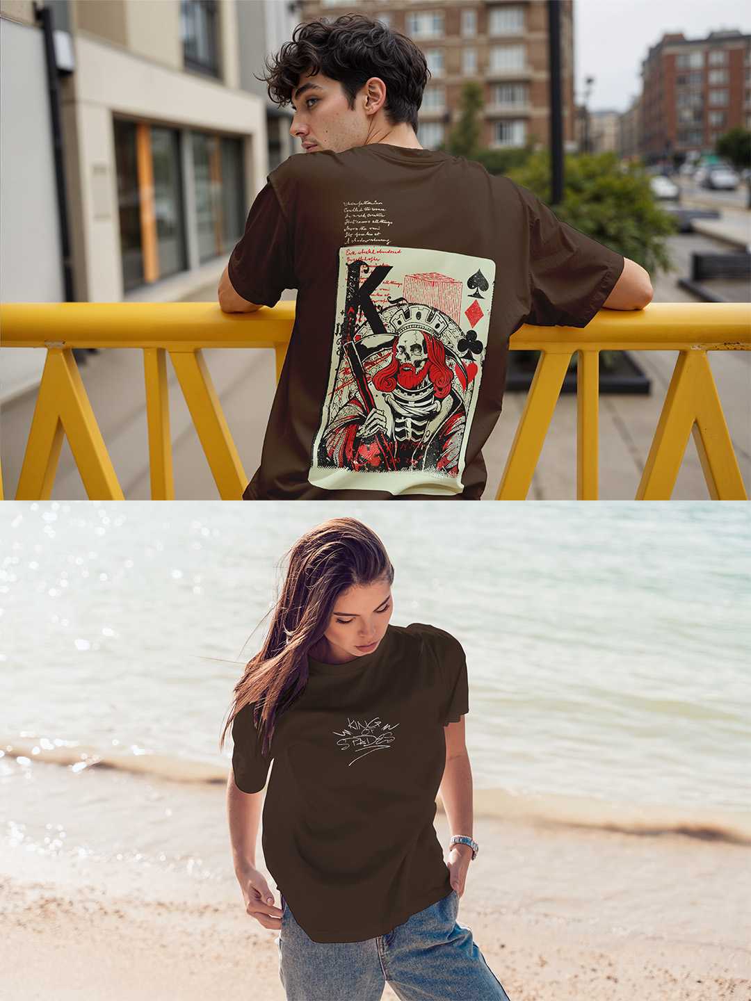 King of Spade Oversized Tee