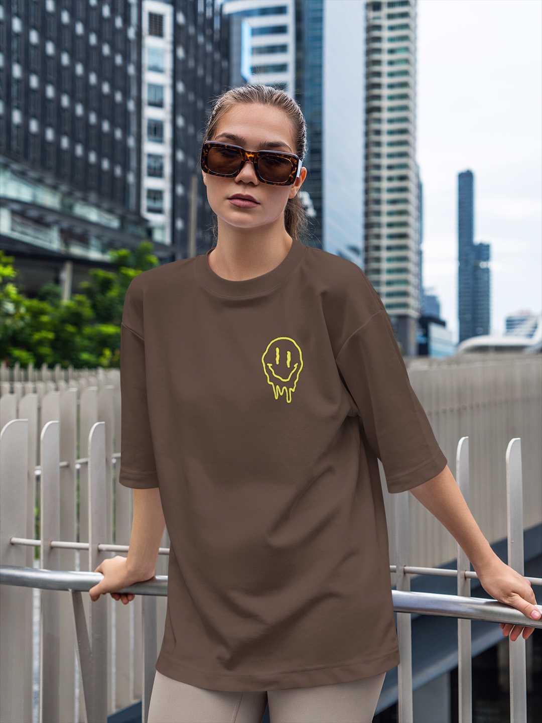 Good Vibes Oversized Tee