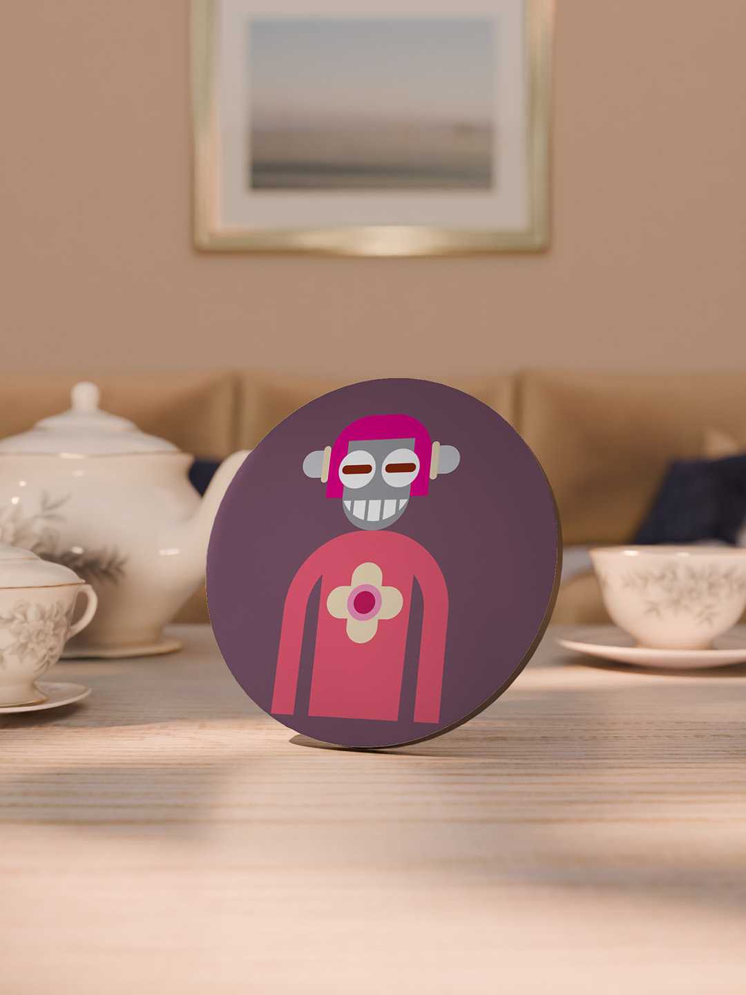 The Chill Peeps Graphic Coasters - Pack of 6