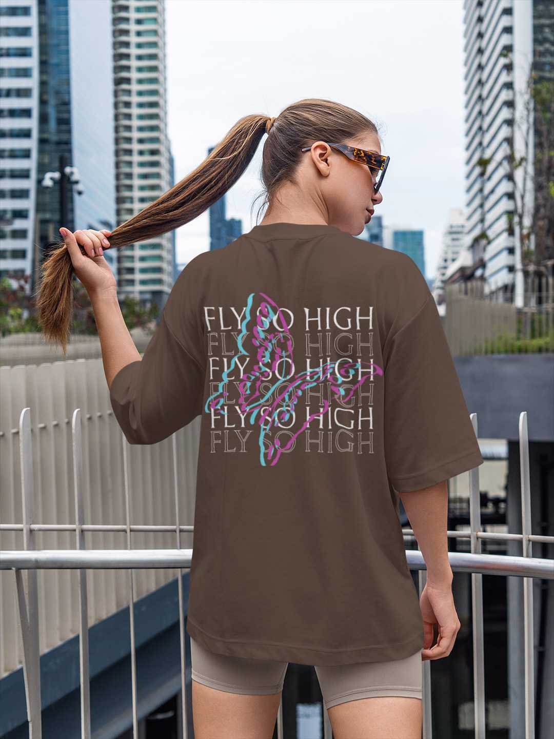 Fly So High Oversized Tee