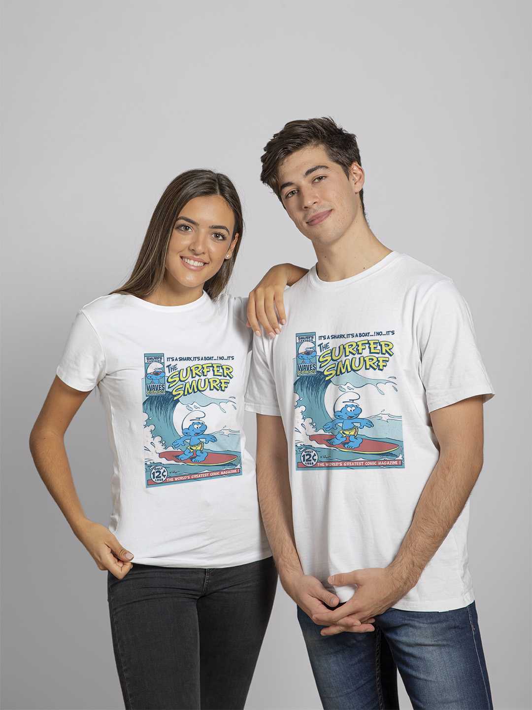 The Surfer Smurf Unisex Regular Tee