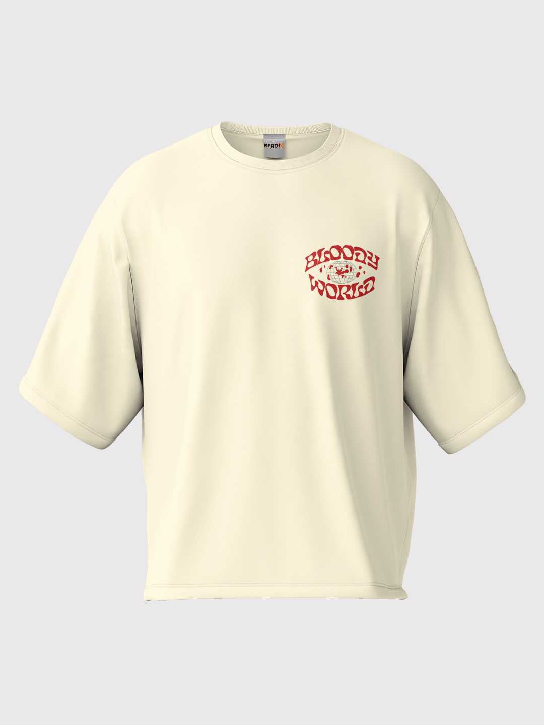 Bloody World Oversized Tee
