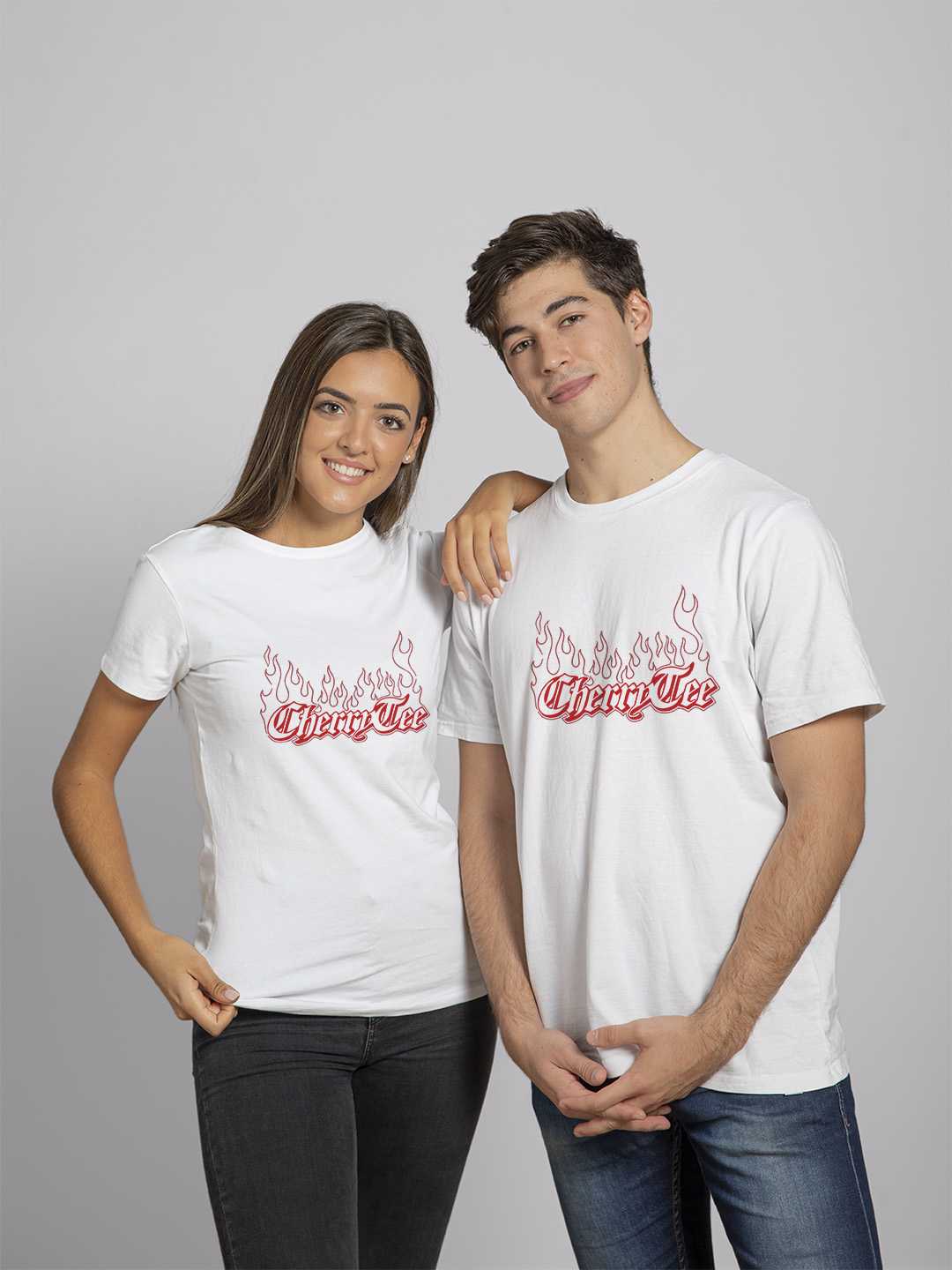 Flame Cherry Graphic Tee