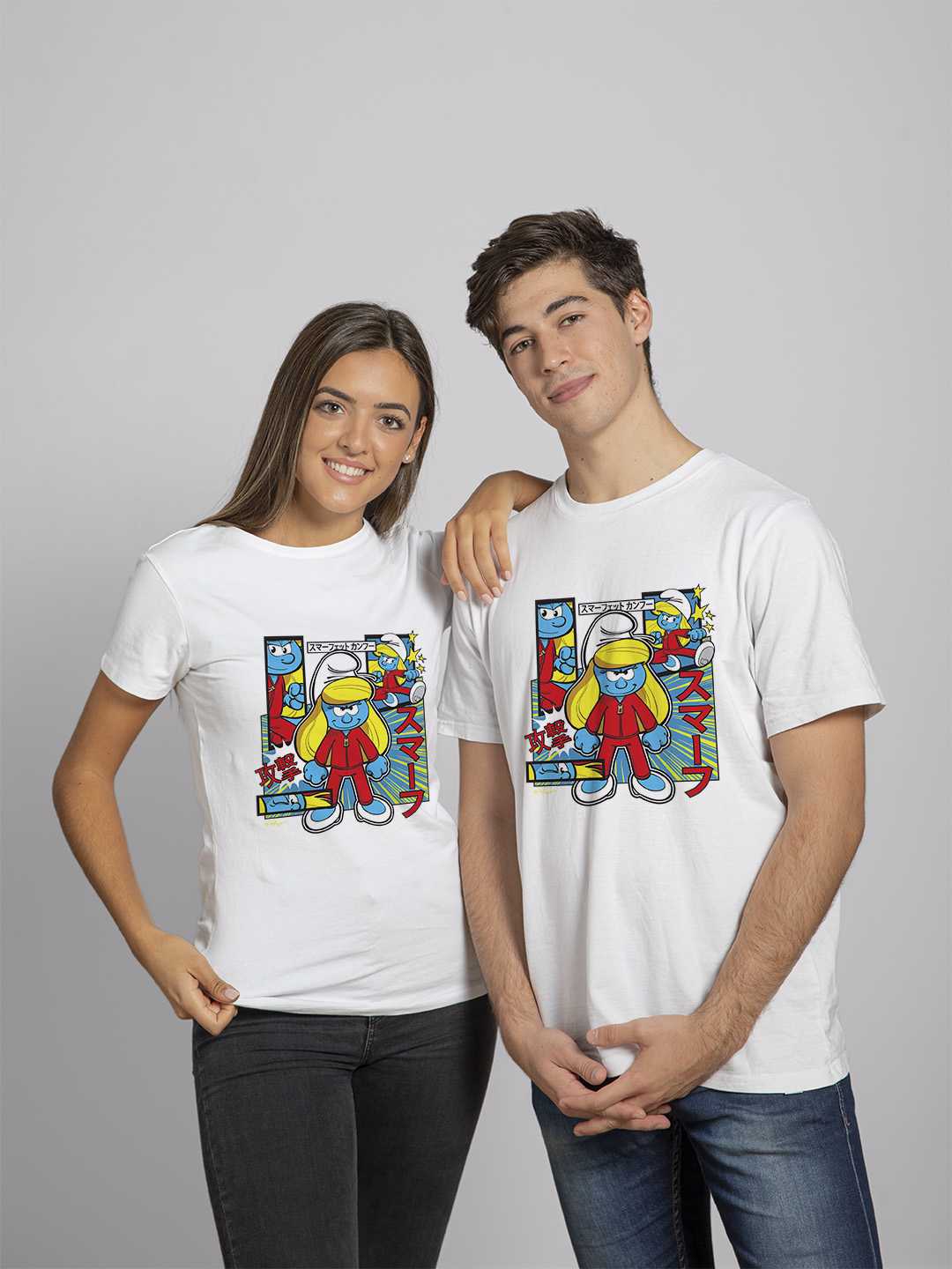 Smurfette Cute Kung Fu Unisex Regular Tee