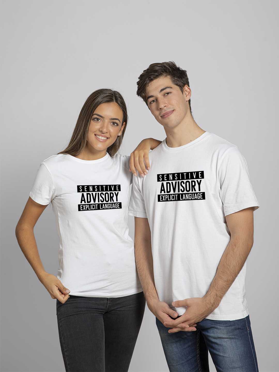 Sensitive Advisory Graphic Tee