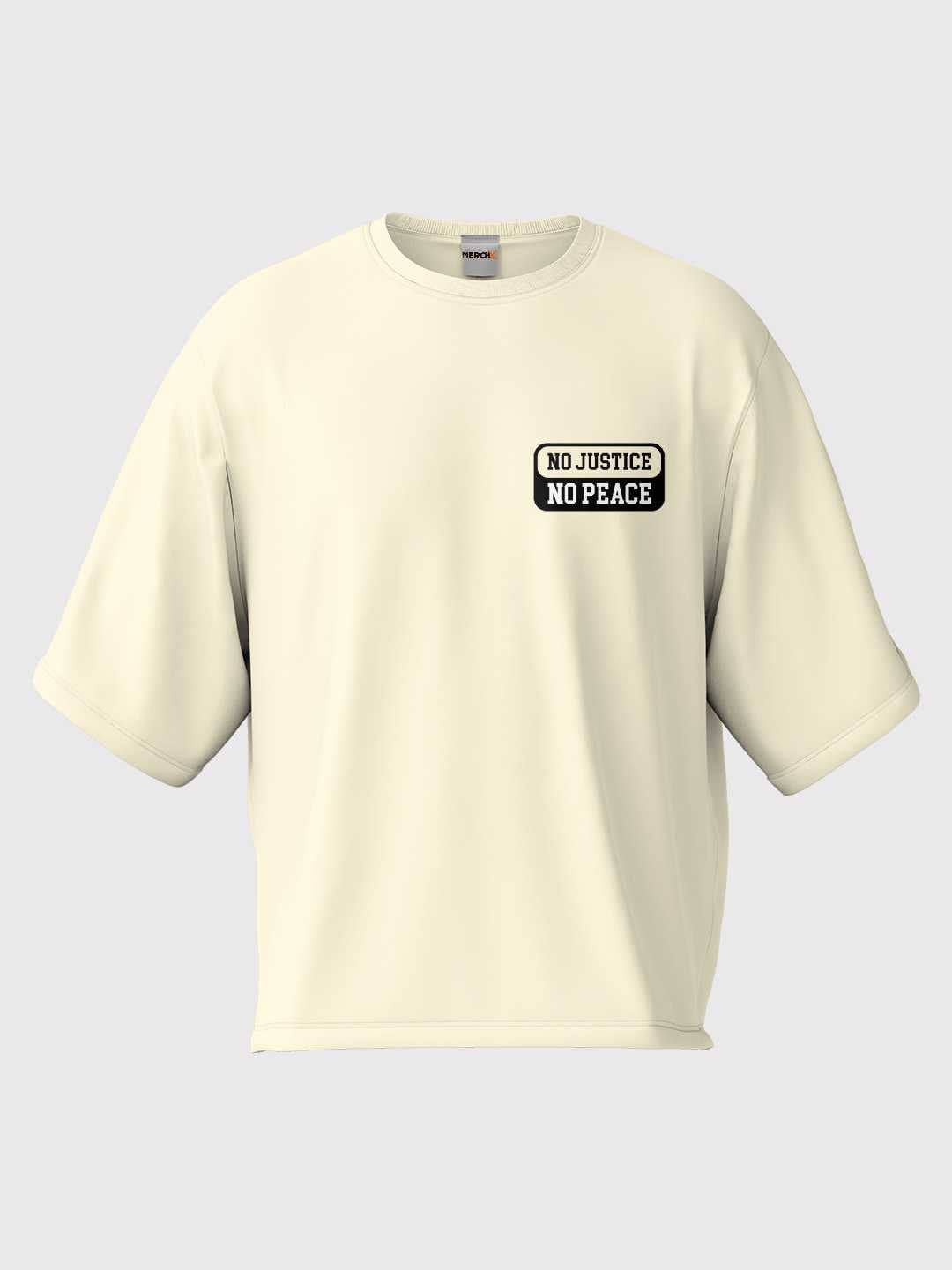 No Justice No Peace Oversized Tee