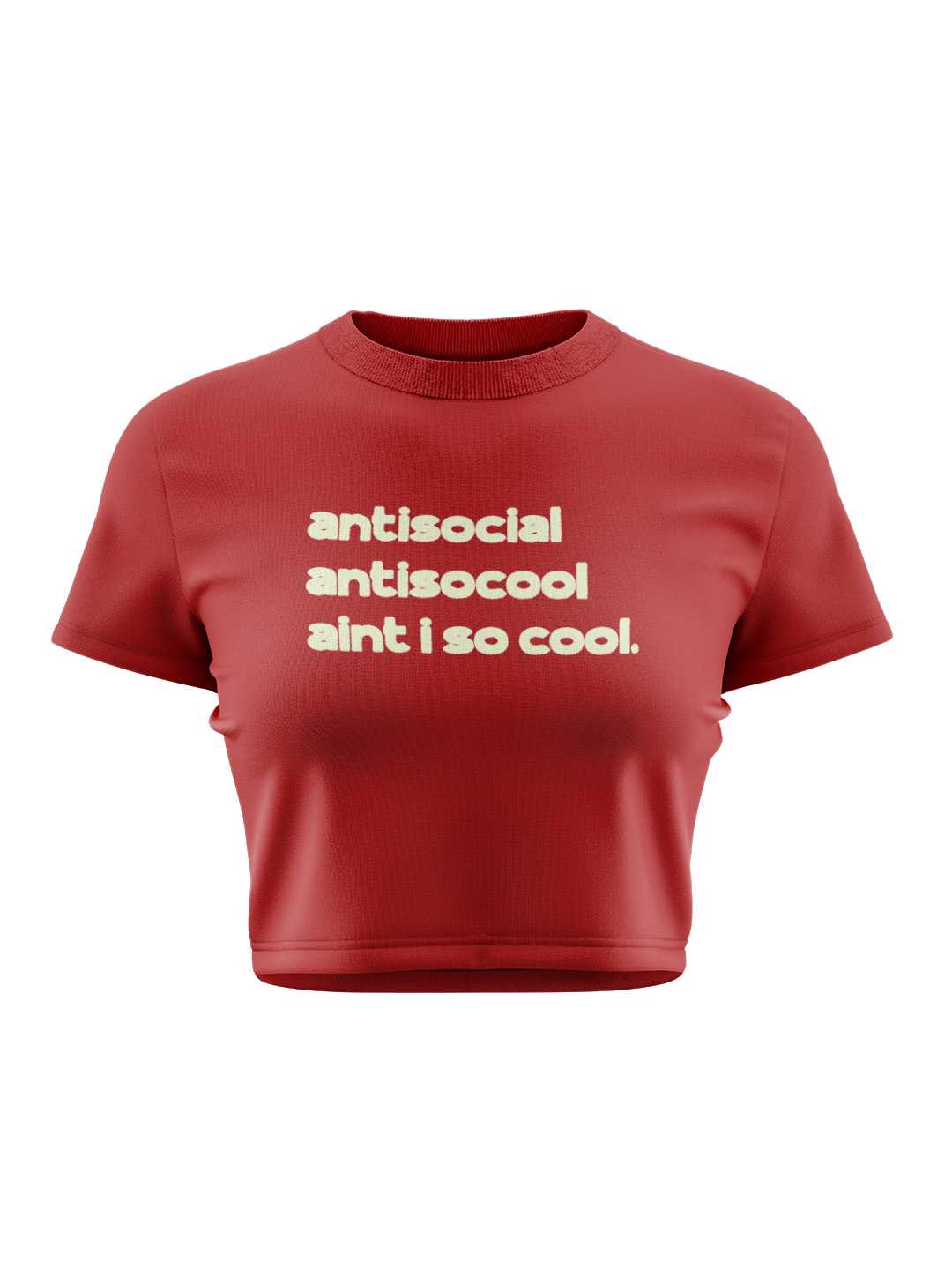 Anti-So-Cool Average Graphic Baby Tee