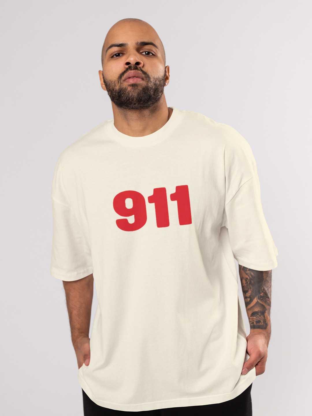 Sports Car 911 Oversized Tee