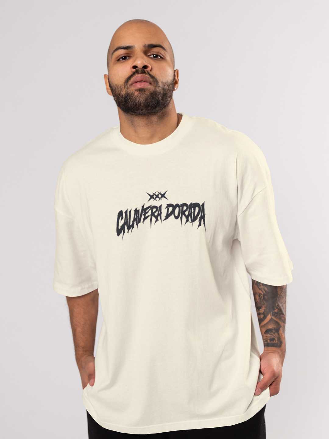 Calavera Dorada Oversized Tee