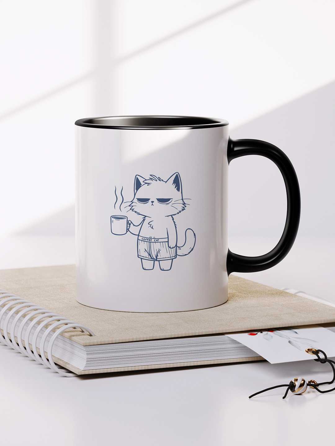 GRUMPY CAT Graphic Printed Ceramic Mug