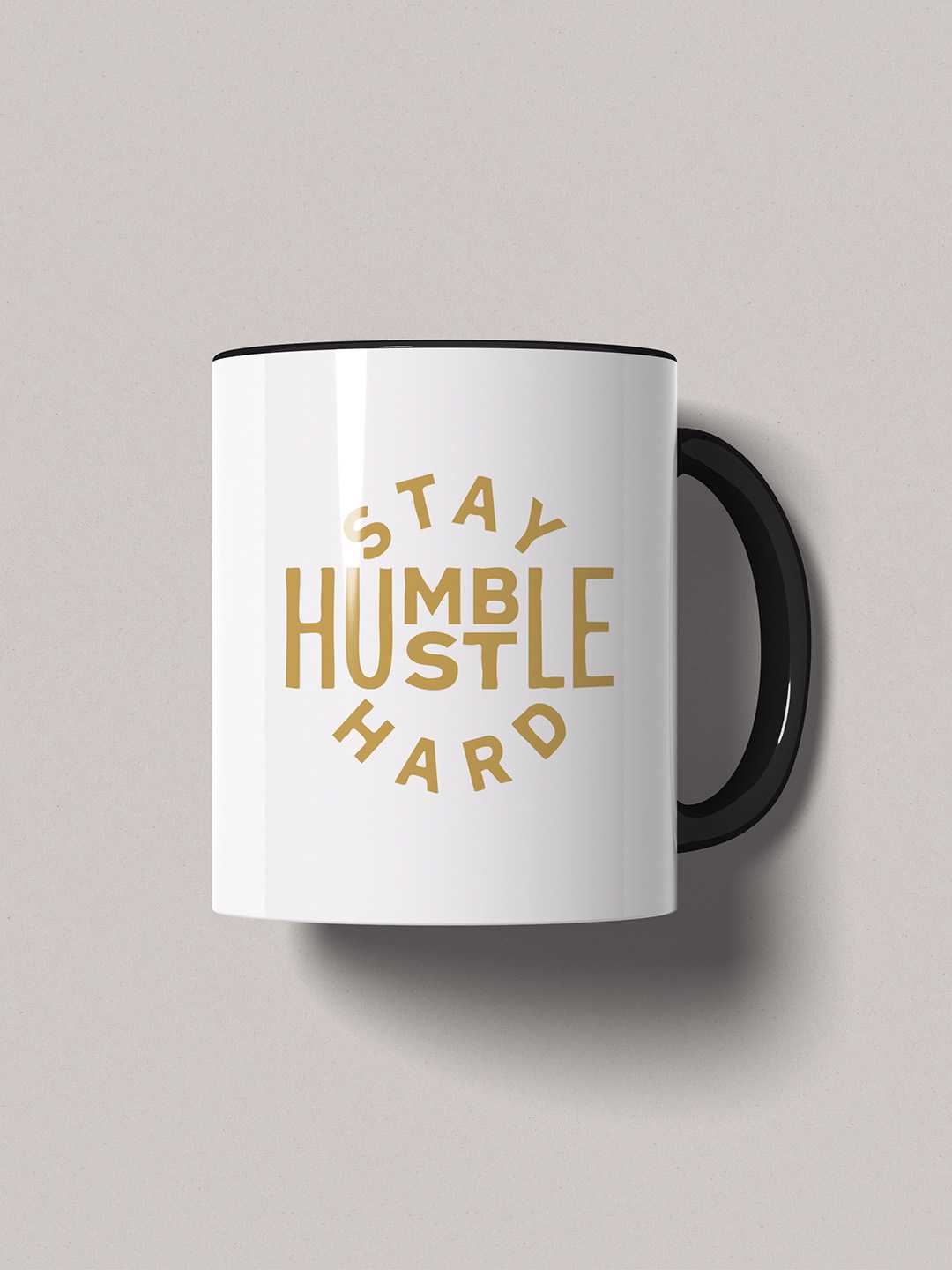 STAY HUMBLE Graphic Printed Ceramic Mug