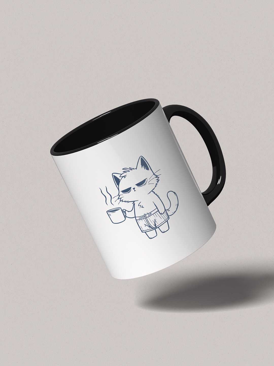 GRUMPY CAT Graphic Printed Ceramic Mug