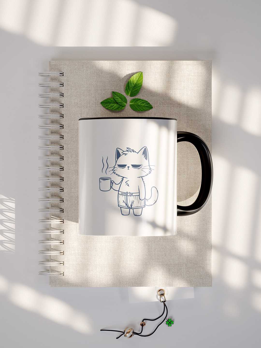 GRUMPY CAT Graphic Printed Ceramic Mug
