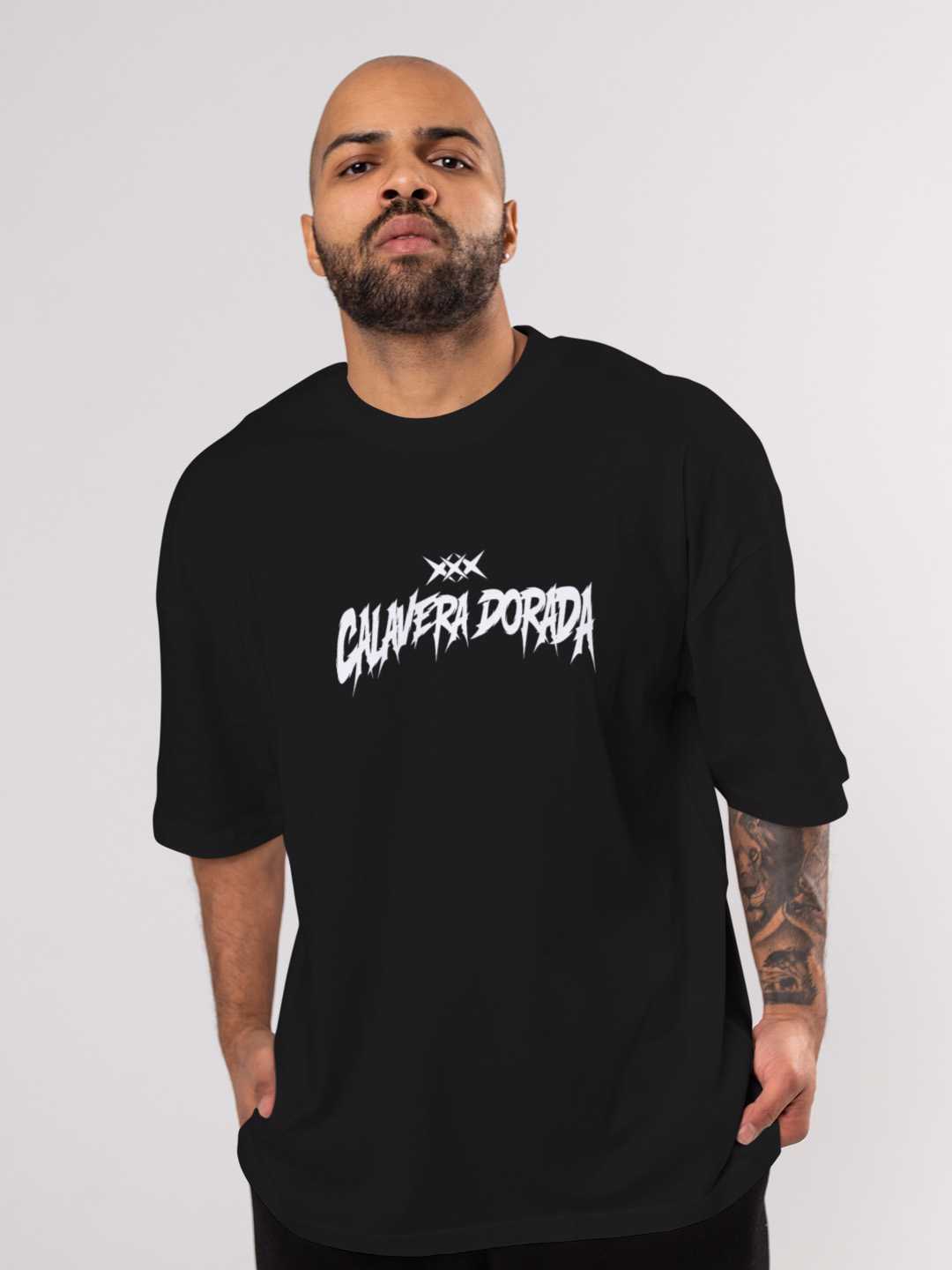 Calavera Dorada Oversized Tee