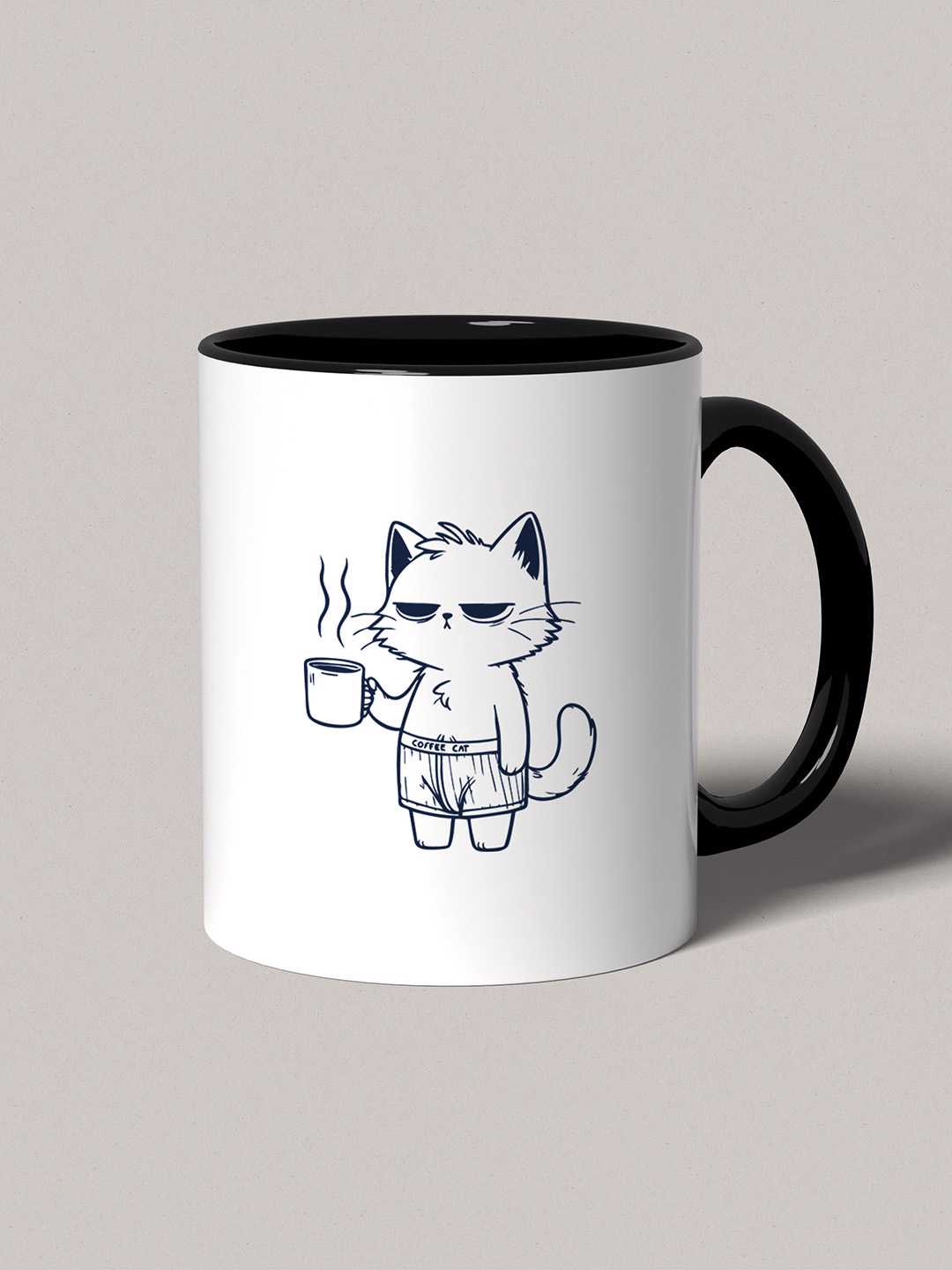 GRUMPY CAT Graphic Printed Ceramic Mug