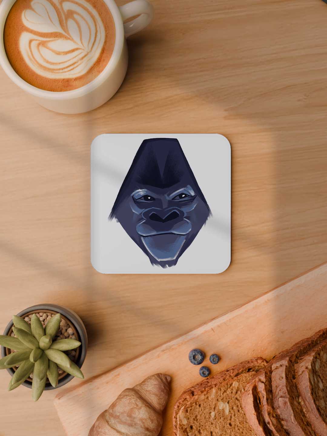 Anime Illustrations Graphic Coasters - Pack of 6