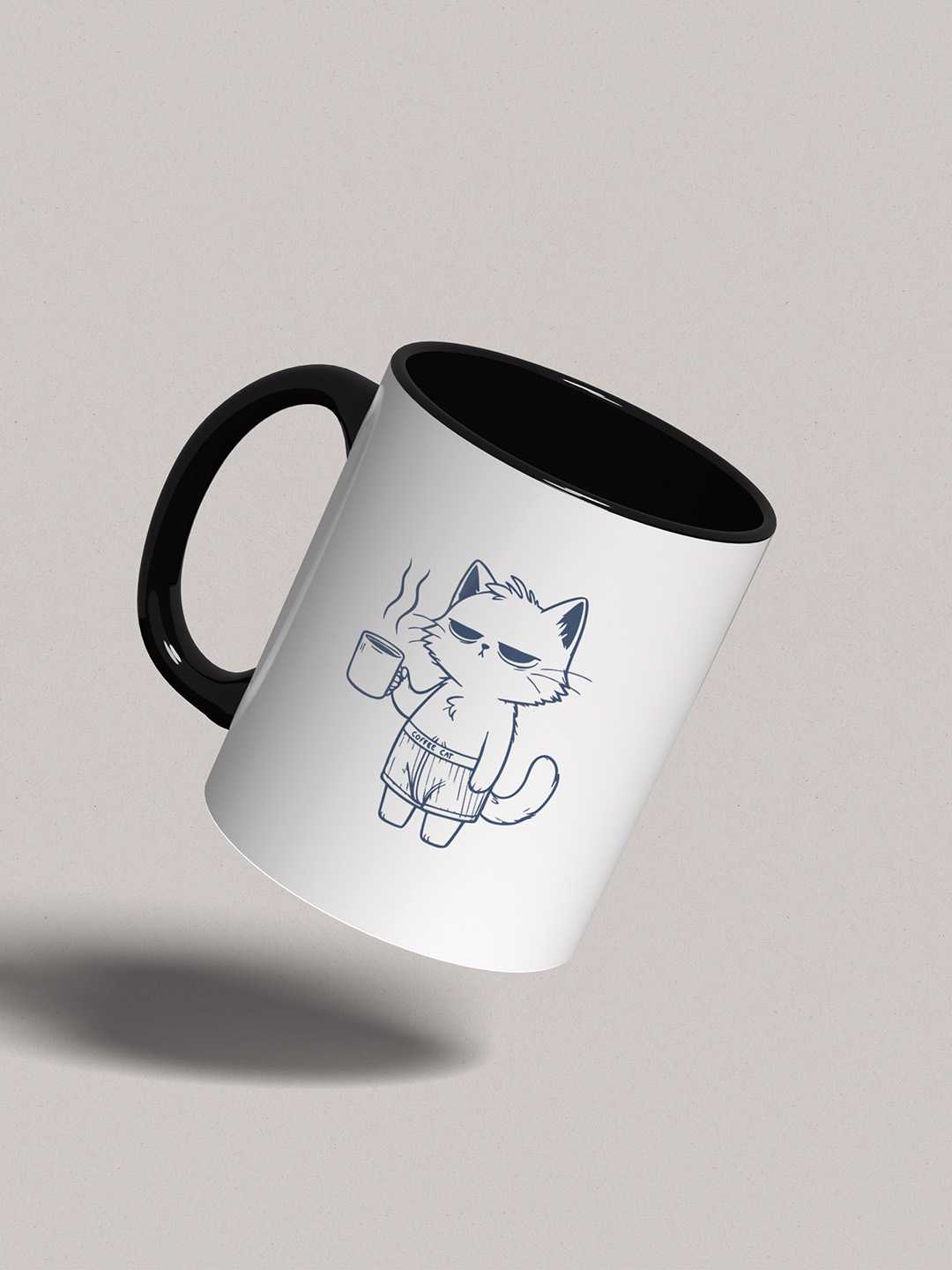 GRUMPY CAT Graphic Printed Ceramic Mug