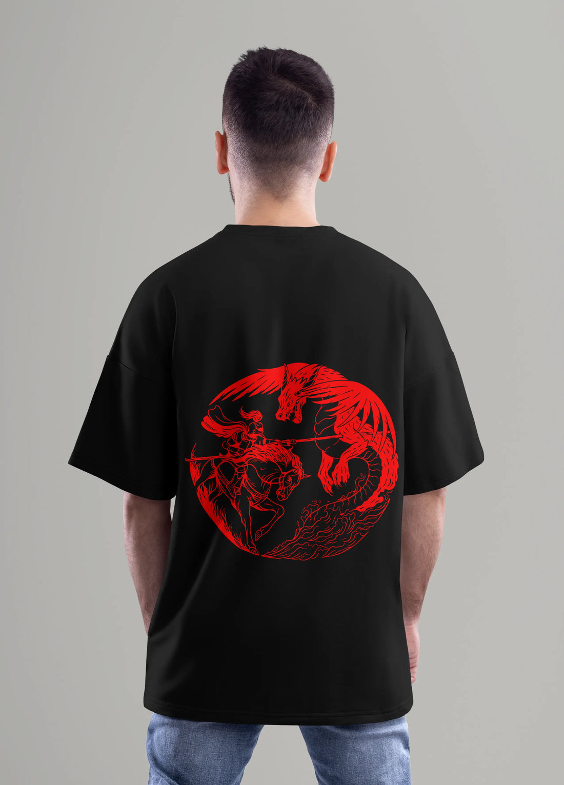 Knight vs Dragon Circle