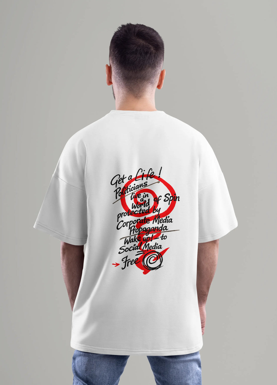 Red Spiral Graphic
