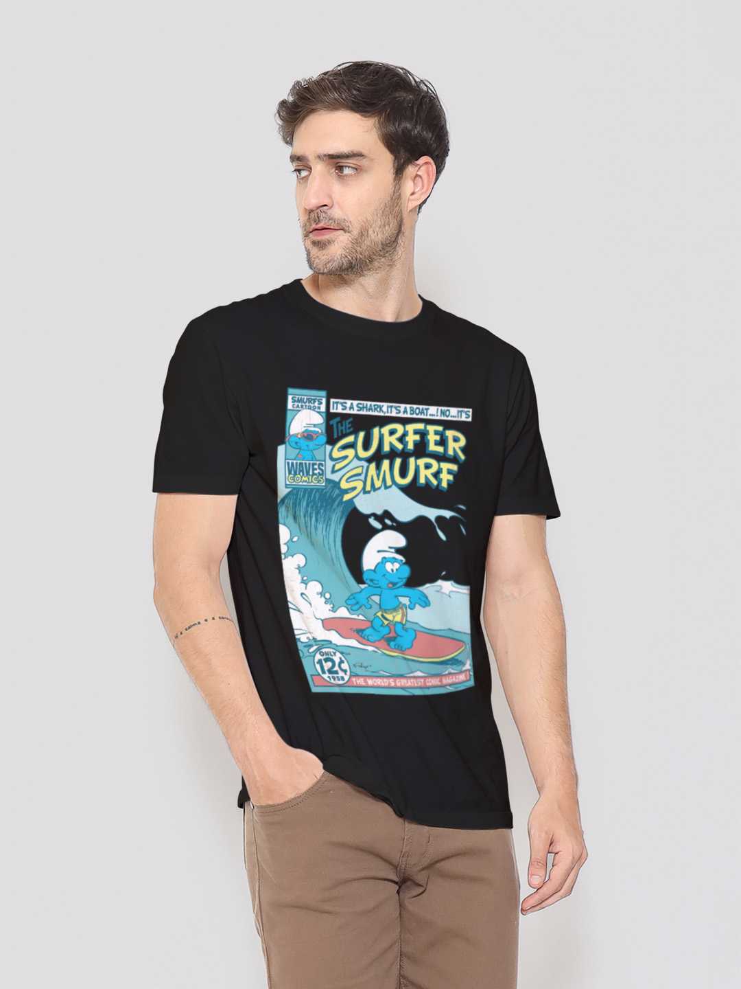 The Surfer Smurf Unisex Regular Tee