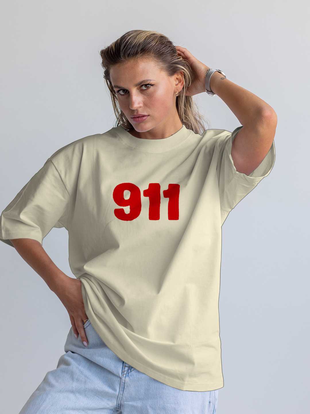 Sports Car 911 Oversized Tee