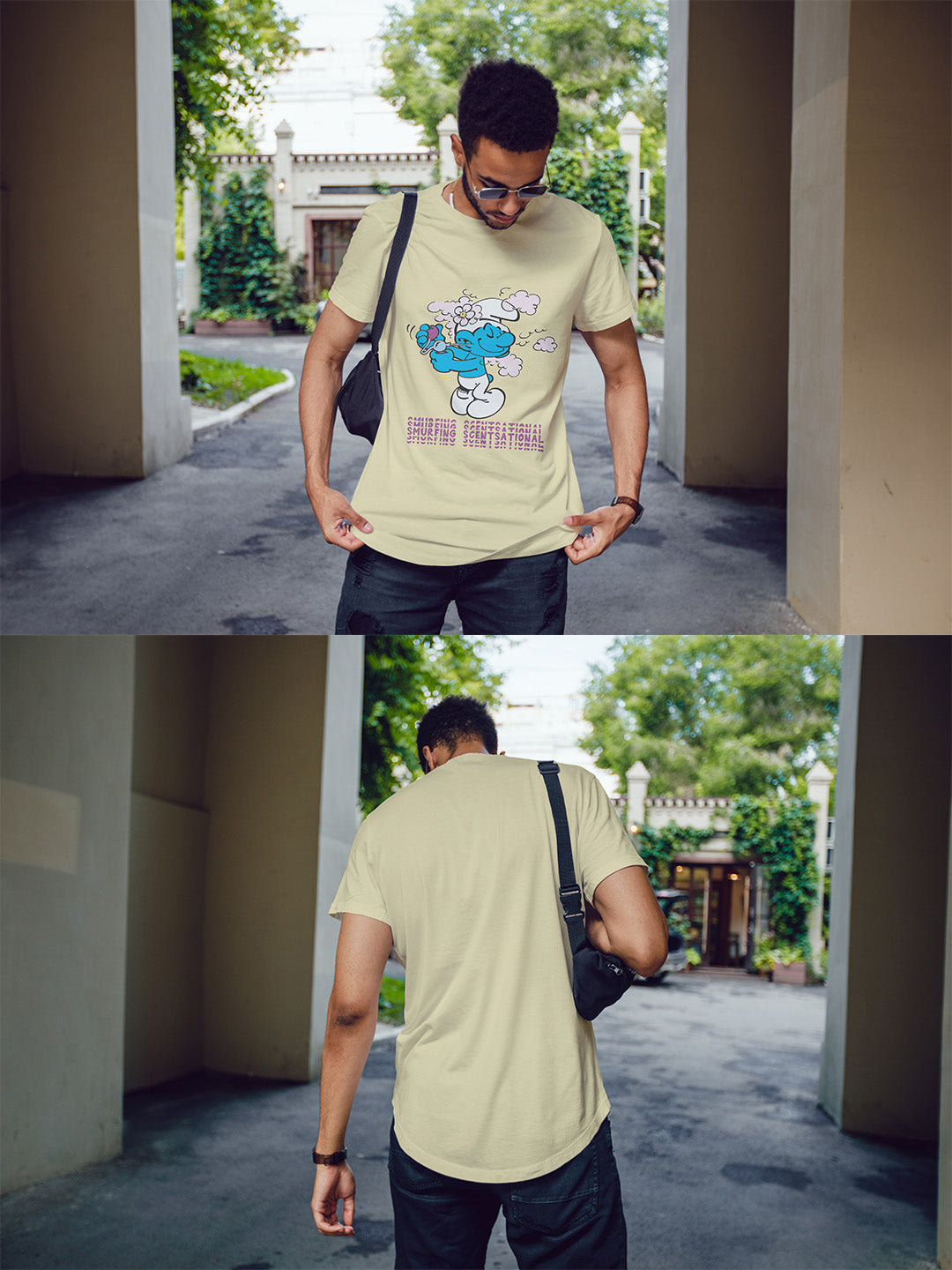 Scentsational Smurfs Regular Graphic Tee