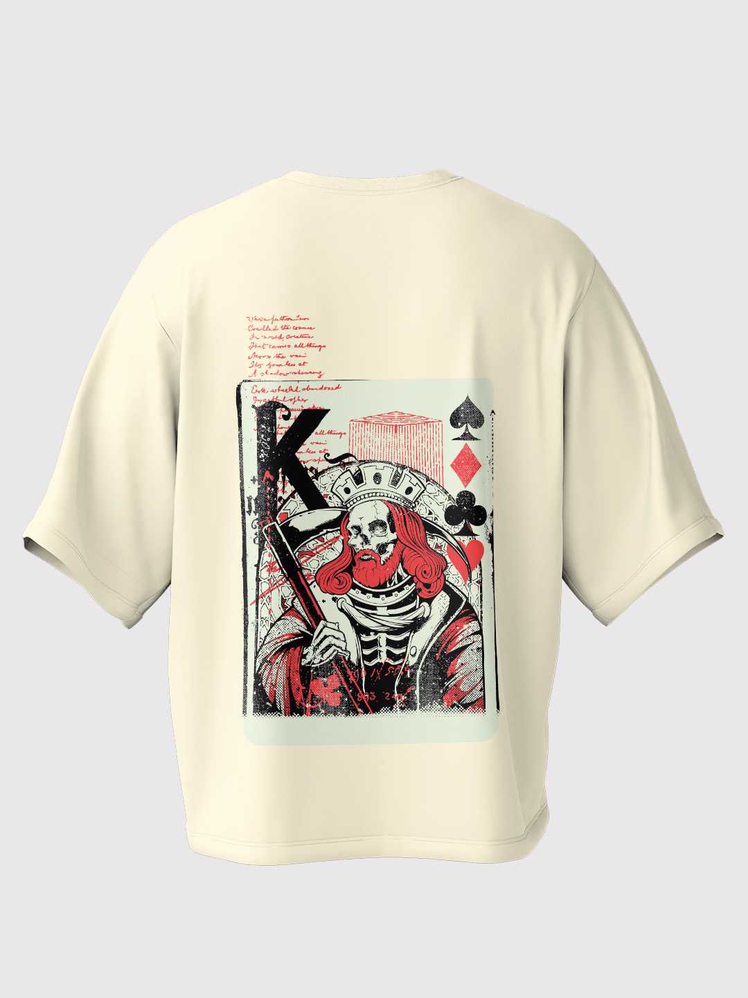 King of Spade Oversized Tee