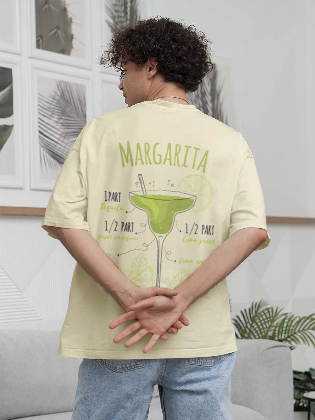 I Need A Huge Margarita Oversized Tee