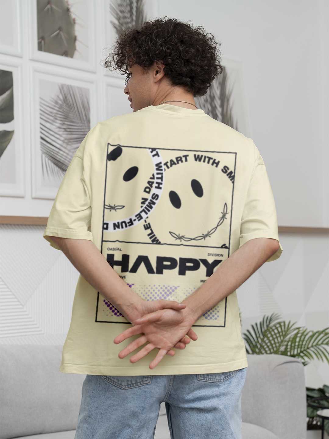Happy Oversized Tee