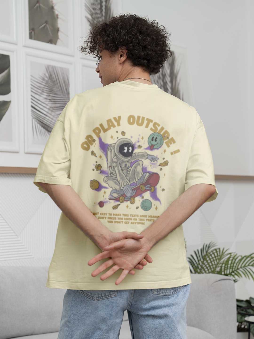 Play Inside Oversized Tee