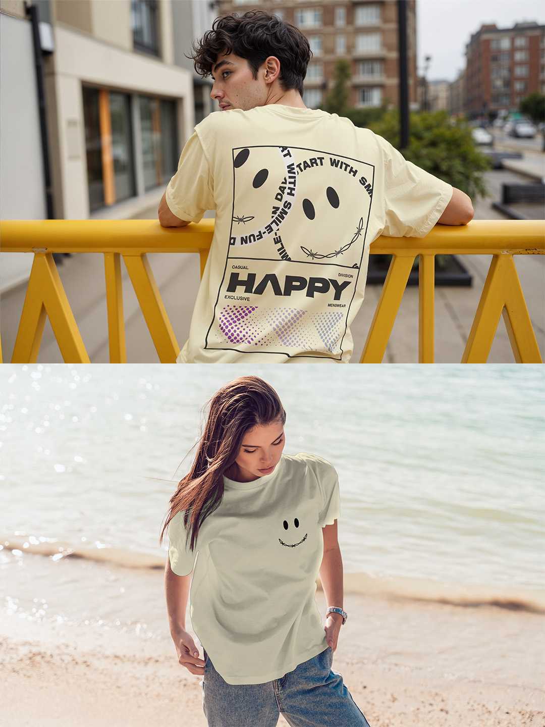 Happy Oversized Tee