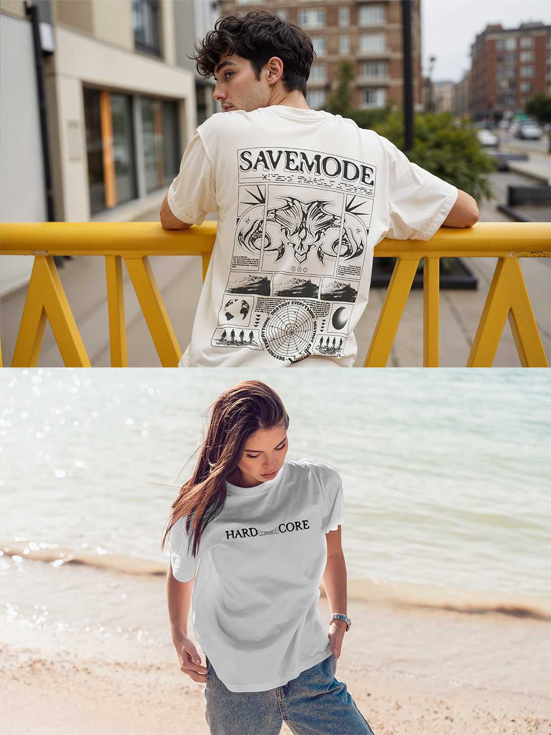 Hardcore Savemode Oversized Tee