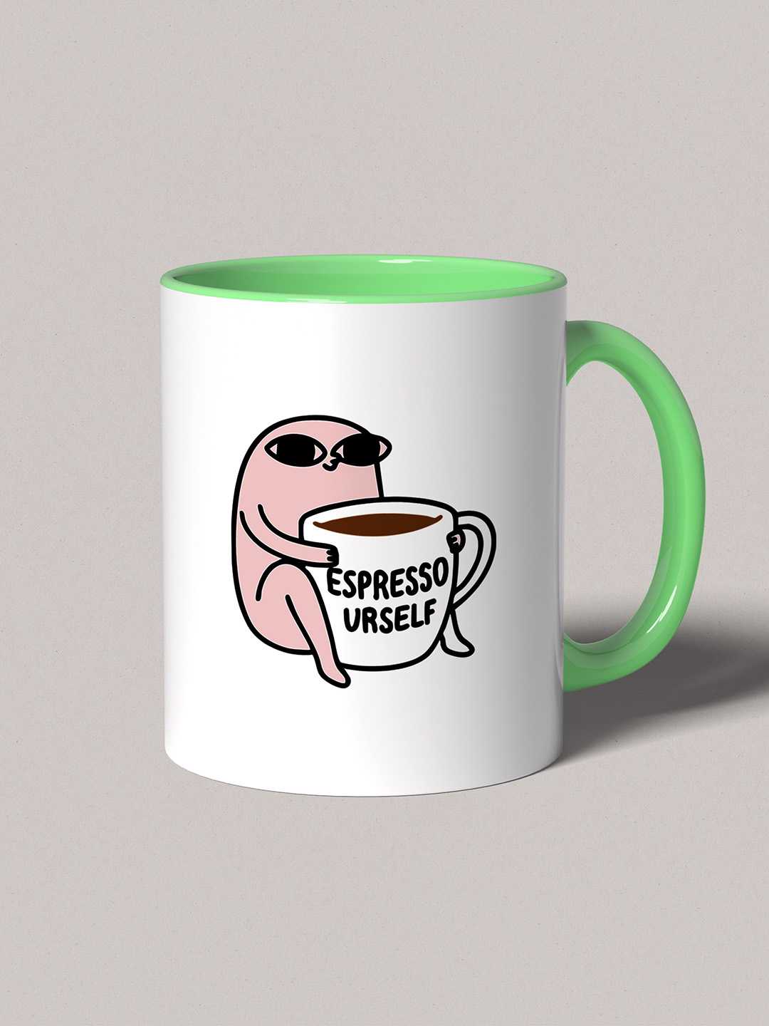 Espresso Urself Graphic Printed Ceramic Mug
