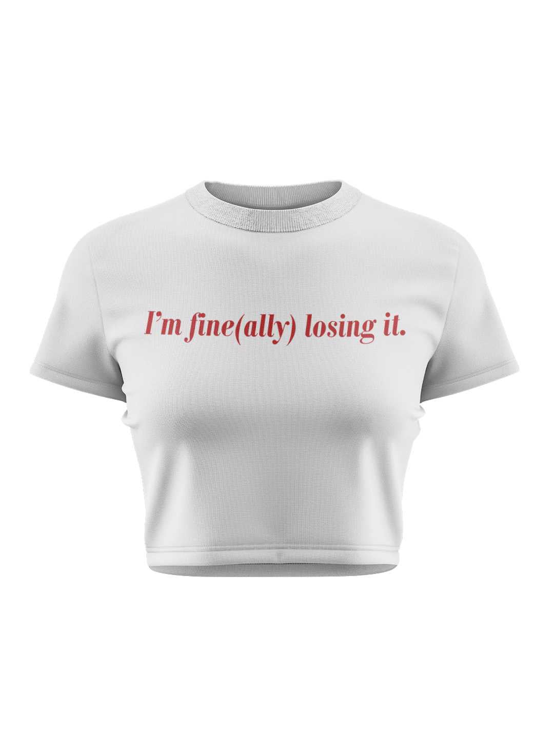 Finally Loving It Graphic Baby Tee