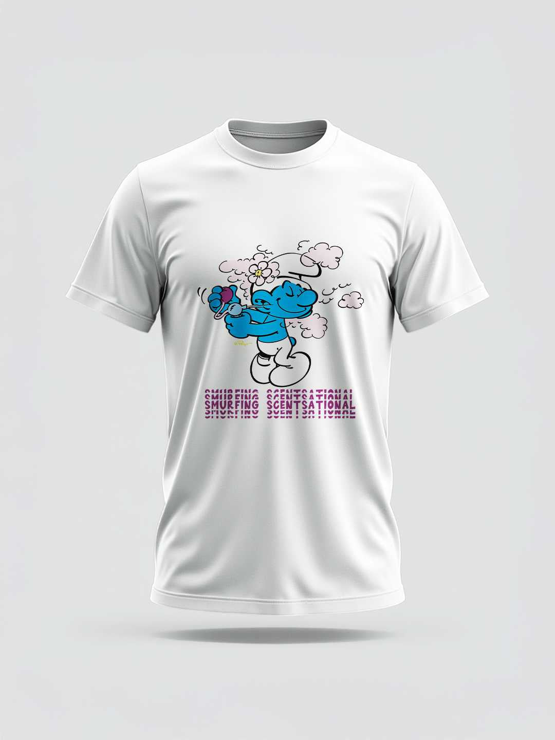 Scentsational Smurfs Regular Graphic Tee