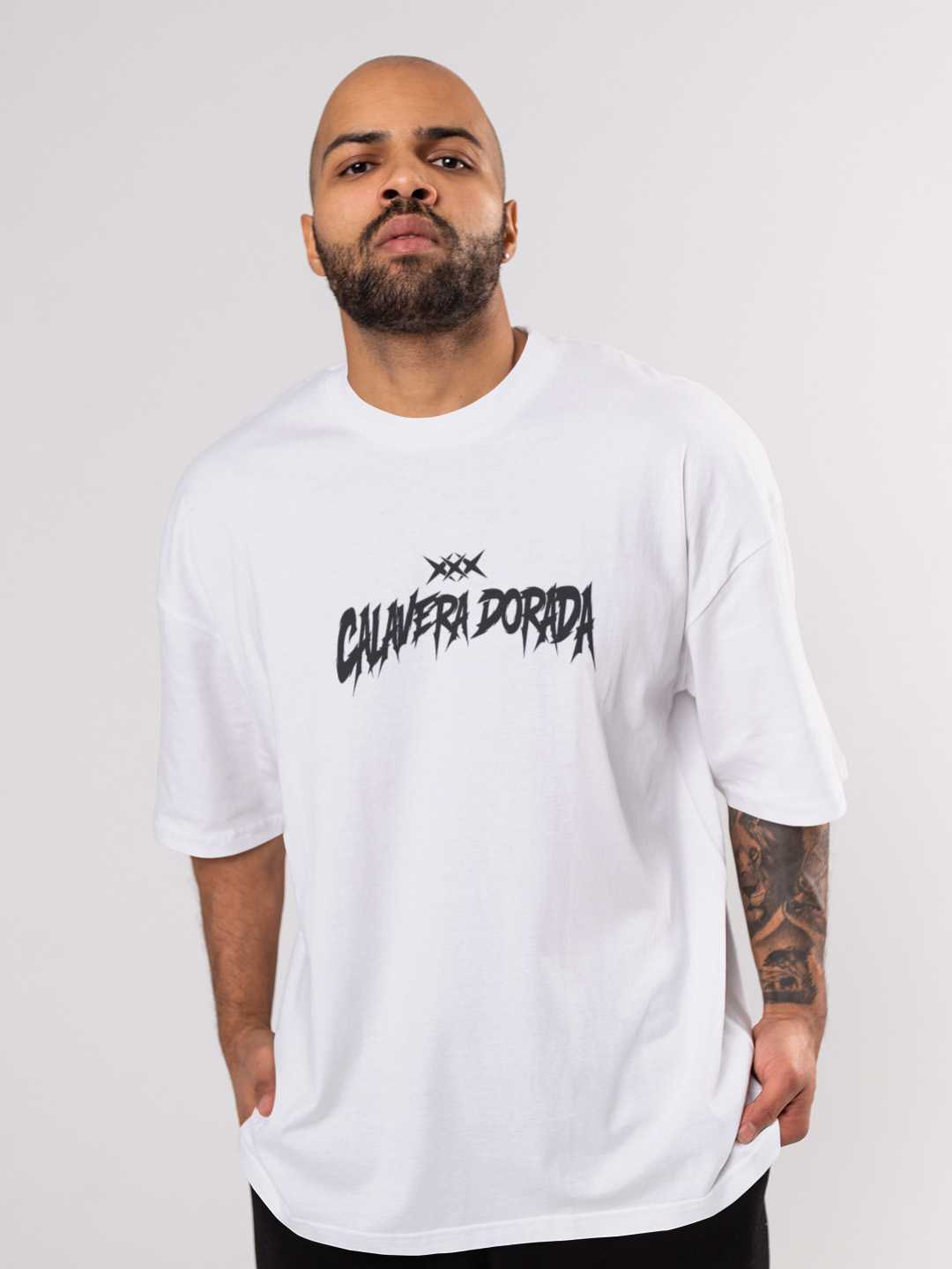 Calavera Dorada Oversized Tee