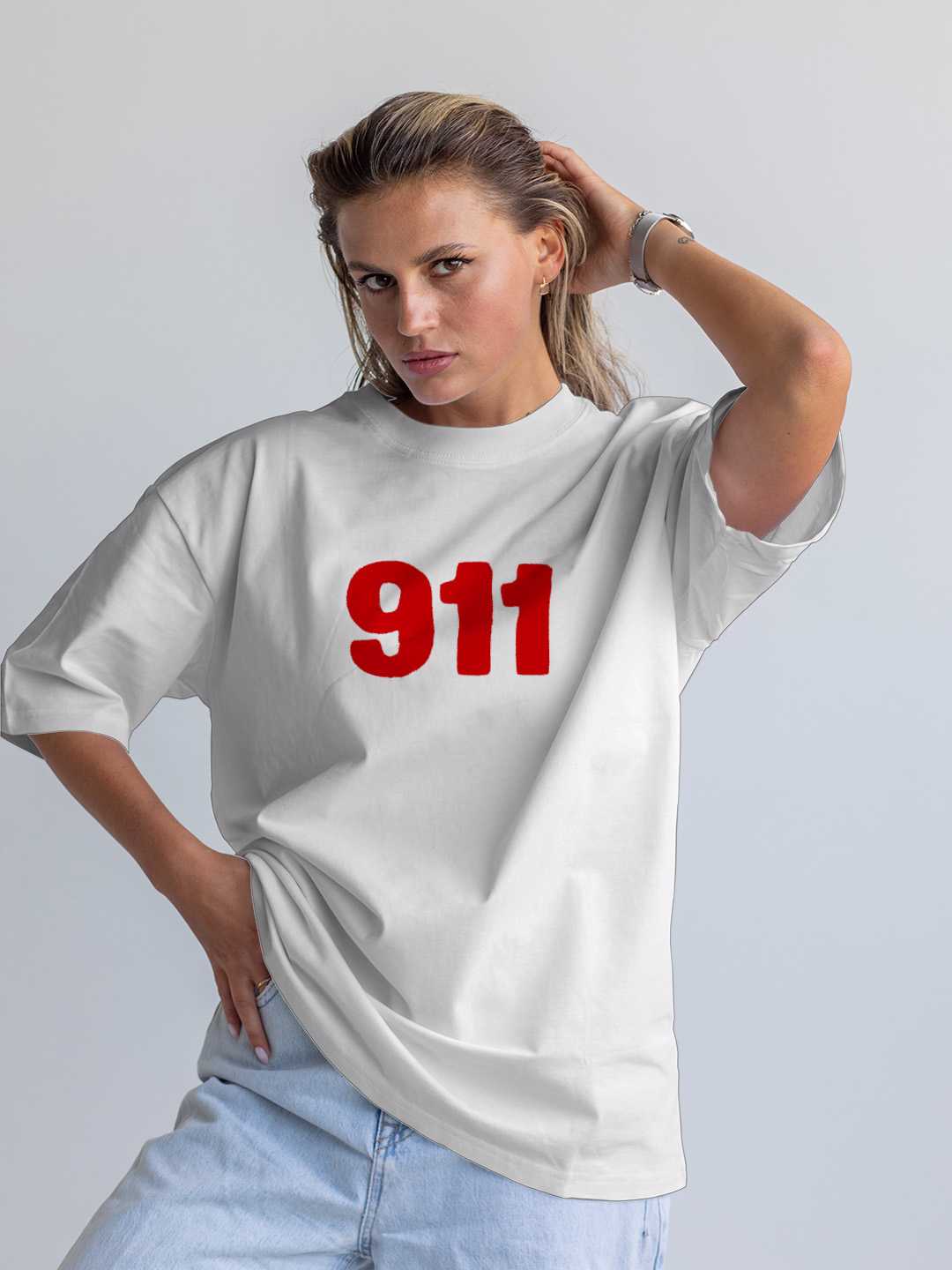 Sports Car 911 Oversized Tee