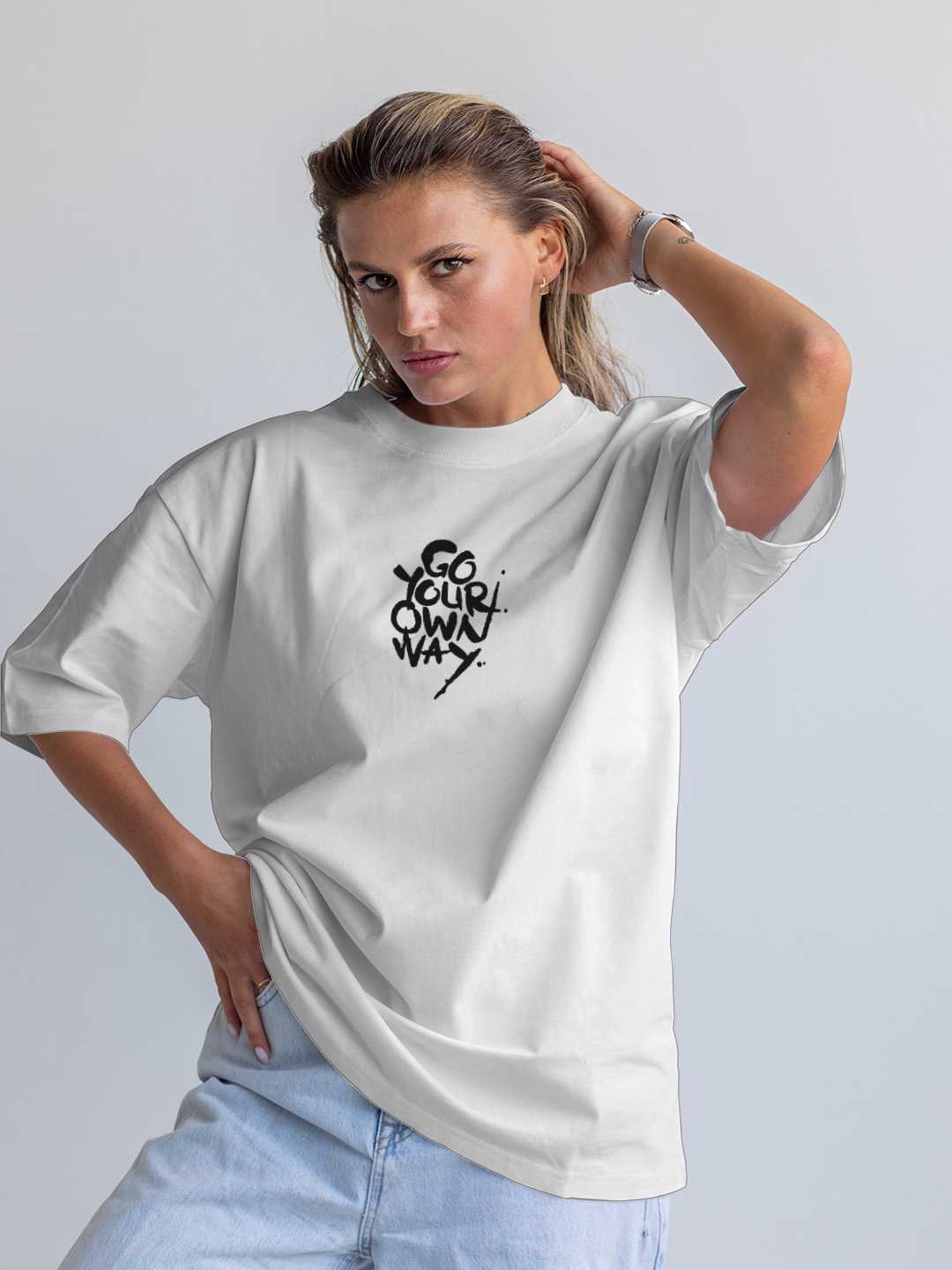 Go Your Own Way Oversized Tee