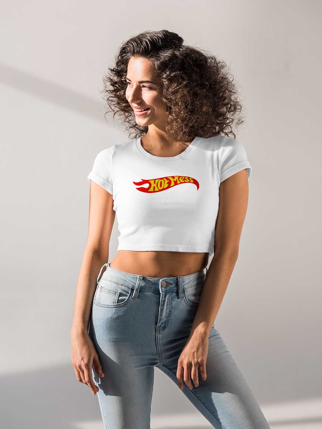 Hot Mess Graphic Baby Tee